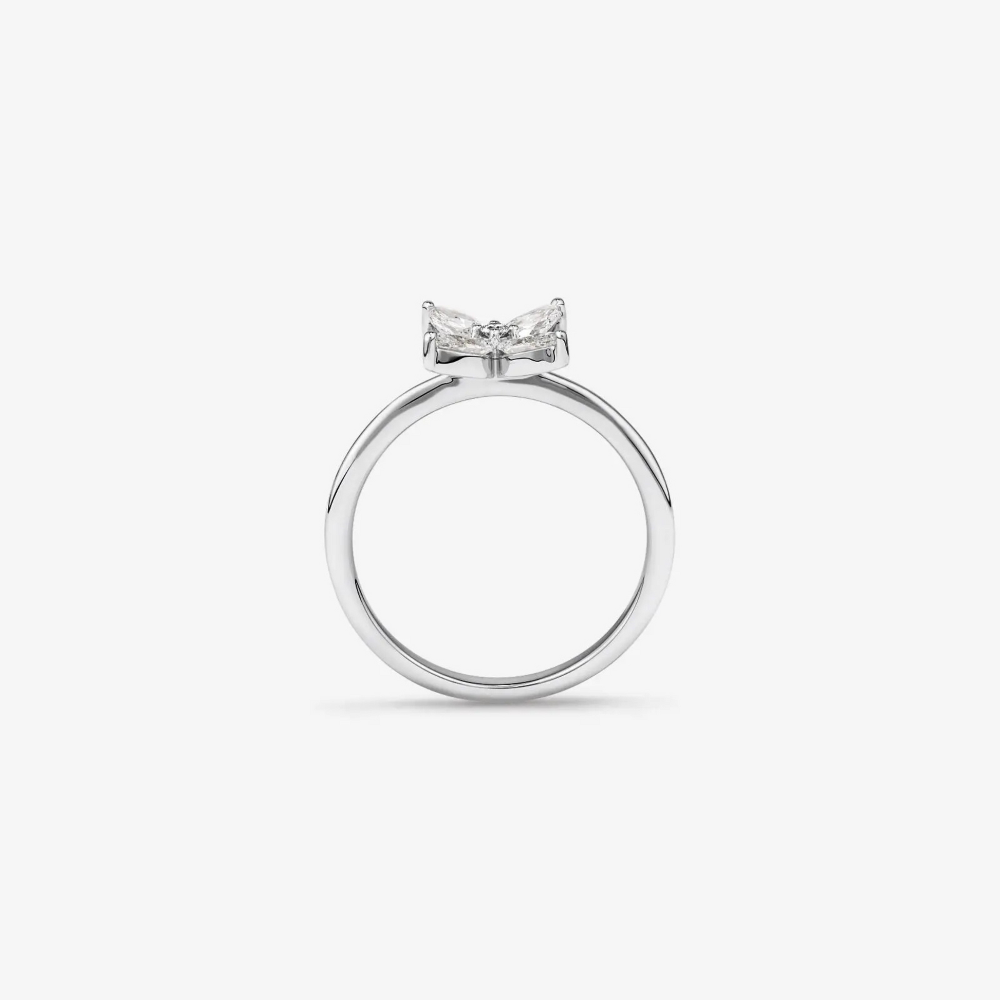 0.62 Carat TW Floret Laboratory-Grown Diamond Ring