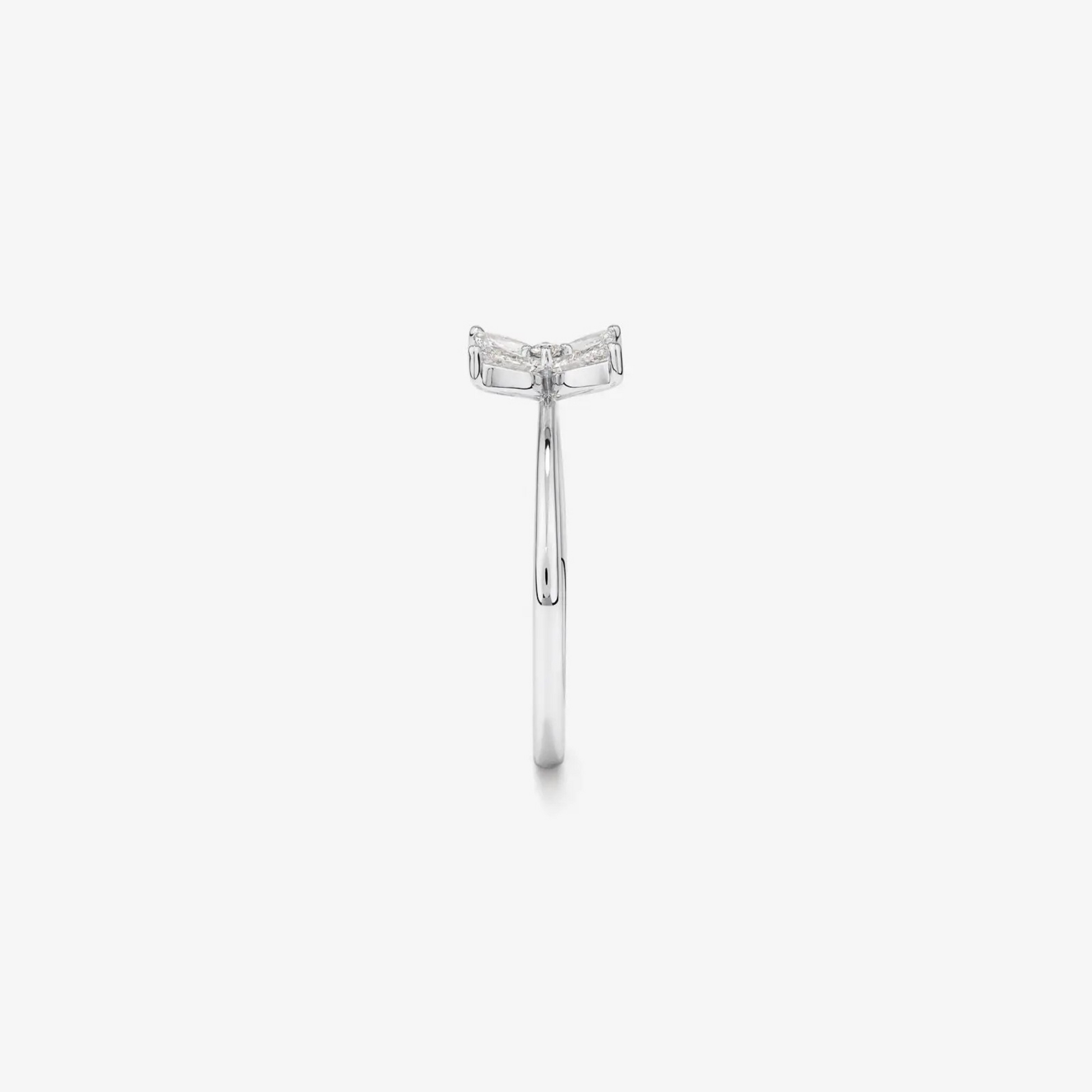 0.62 Carat TW Floret Laboratory-Grown Diamond Ring