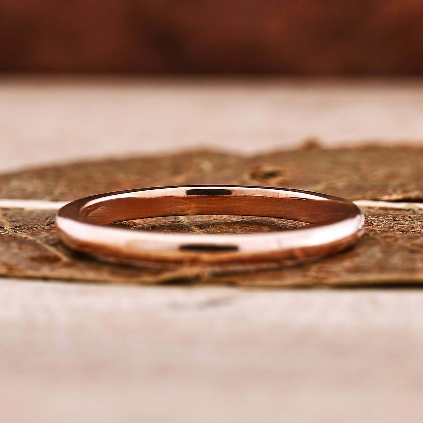 1.0 MM Round Lab Grown Diamond Eternity Wedding Band, Stackable Ring