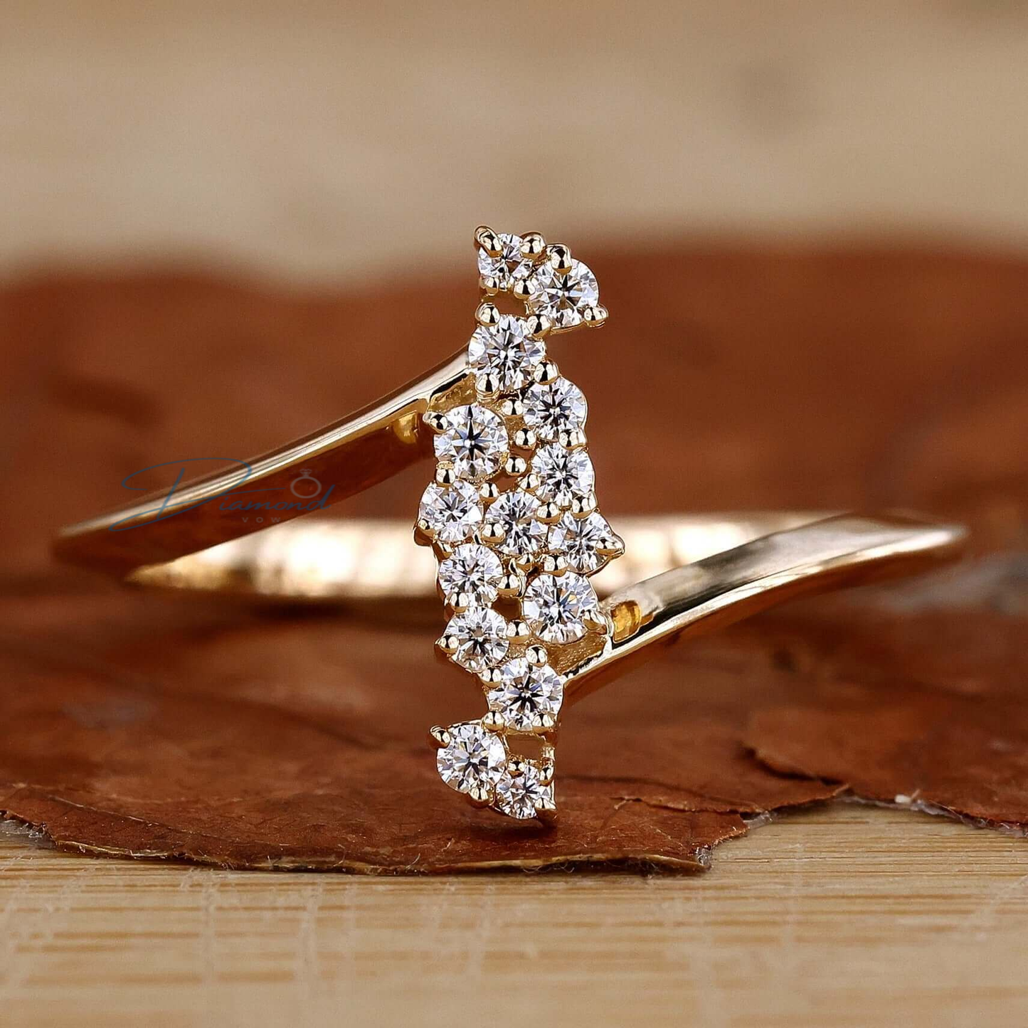 Round Cut Lab Grown Diamond Graduation Gift Ring for Women