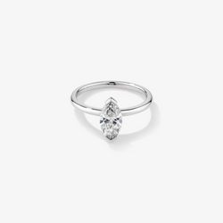 Solitaire Engagement Ring with 1.25 Carat TW of Laboratory-Grown Diamond Marquise