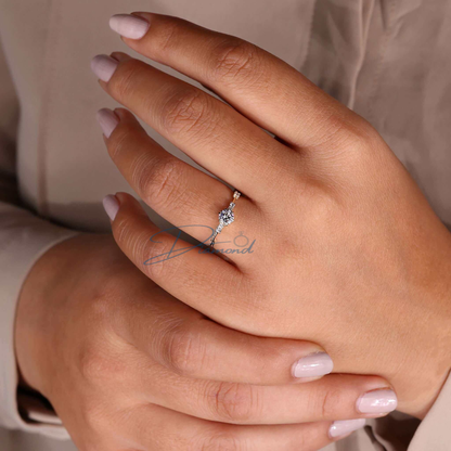 Lab Grown Diamond Solitaire Engagement Ring Perfect Innovation