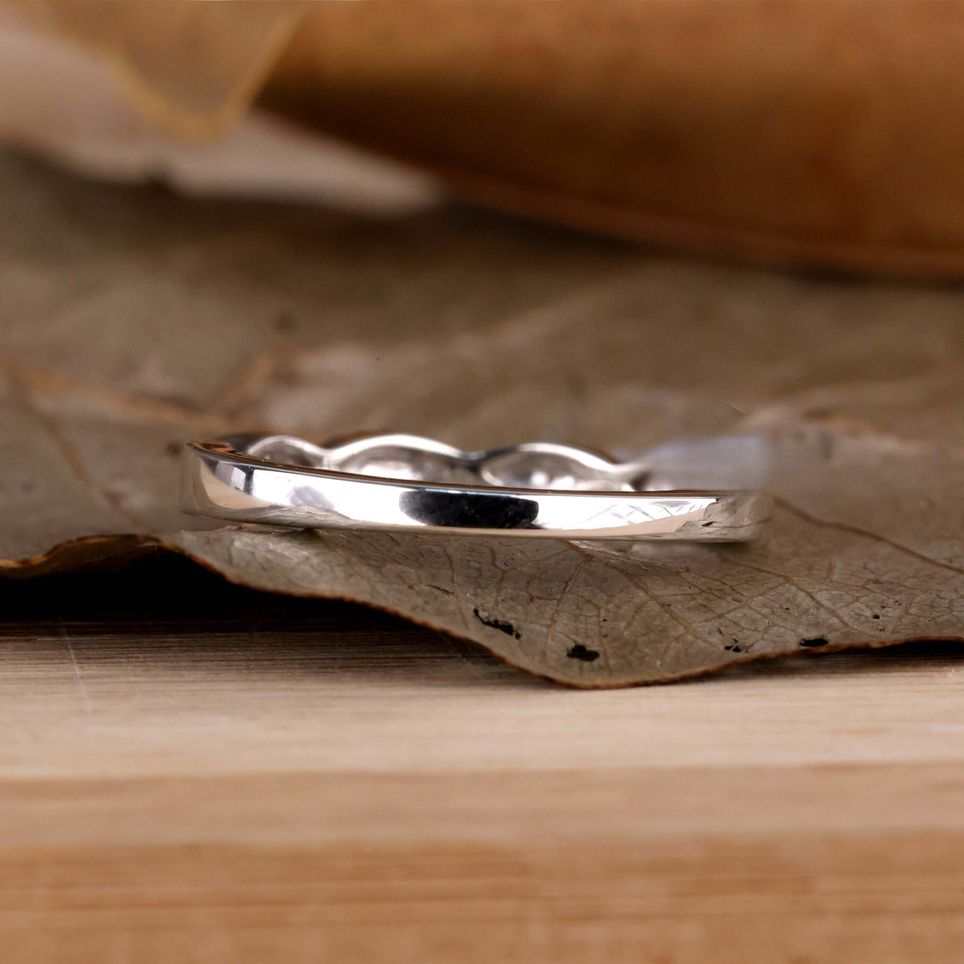 Round Diamond Wedding Band, Lab Grown Diamonds Pave Half Eternity Band